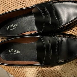 Eastland Black Leather Women’s Loafers
